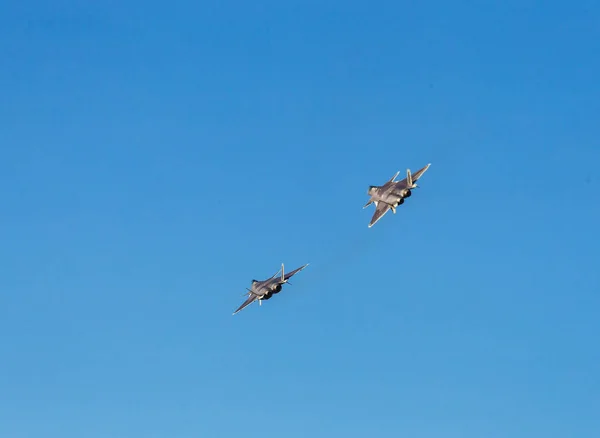 Stealth Fighter Jets Chinese Pla People Liberation Army Airforce Fly — Stock Photo, Image