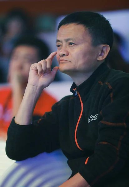 Jack Yun Presidente Alibaba Group Reacciona Después Que Total Gmv —  Fotos de Stock