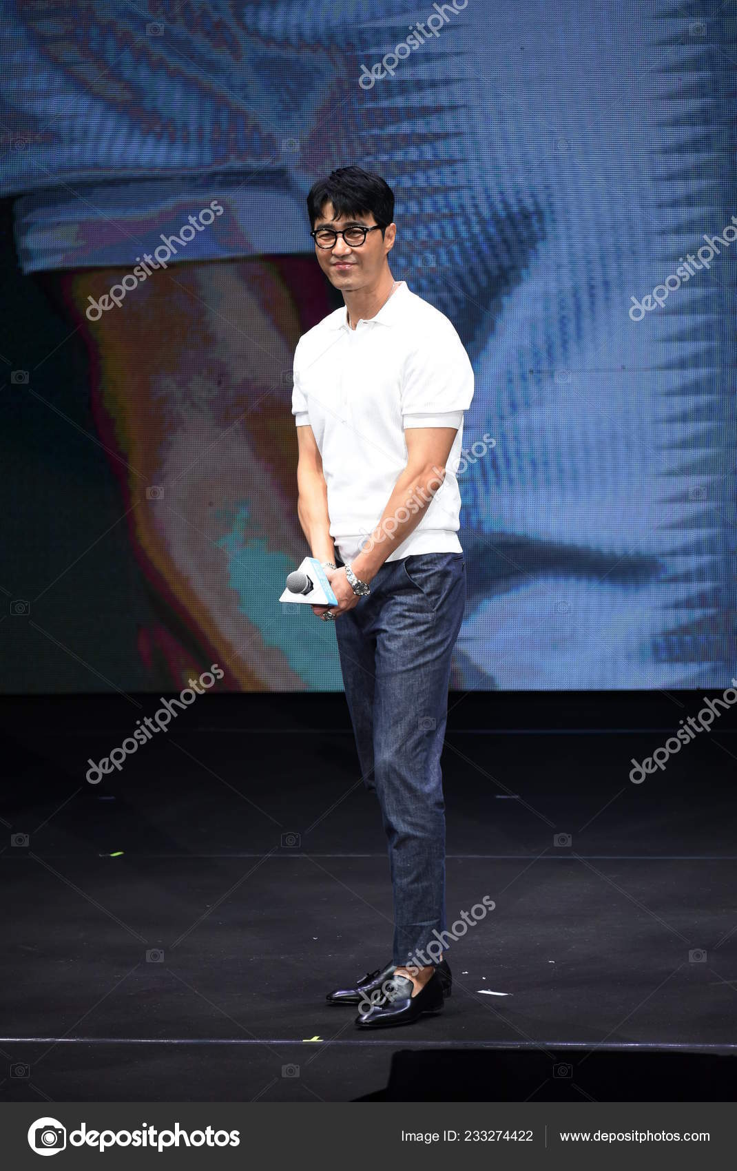 South Korean Actor Cha Seung Won Attends Fan Meeting Event – Stock