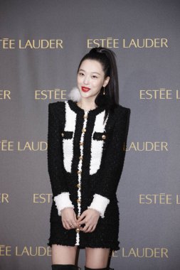 South Korean singer and actress Choi Jin-ri, better known by her stage name Sulli, attends a promotional event by French cosmetics brand Estee Lauder in Seoul, South Korea, 10 October 2018. clipart