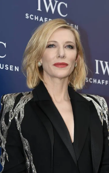 Australian Actress Cate Blanchett Attends Promotional Event Iwc Shanghai China — Stock Photo, Image
