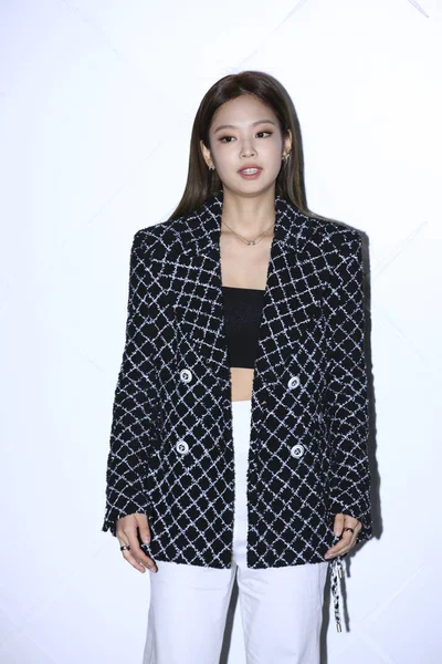 Jennie Del Grupo Femenino Surcoreano Black Pink Estilizado Como Blackpink — Foto de Stock