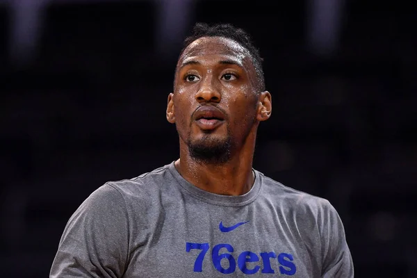 Robert Covington Philadelphia 76Ers Účastní Školení Rámci Přípravy Zápas Shenzhen — Stock fotografie