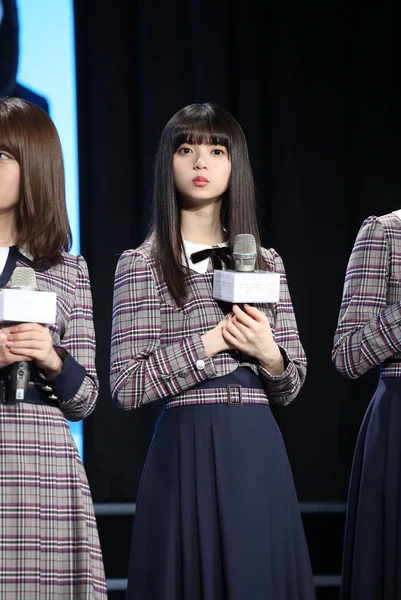 Asuka Saito Von Der Japanischen Idol Group Nogizaka46 Nimmt Einer — Stockfoto