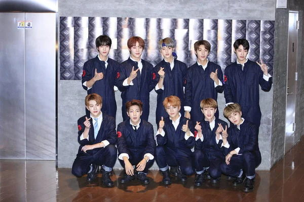 Miembros Boy Band Surcoreana Golden Child Abreviada Como Gncd Golcha —  Fotos de Stock