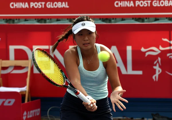 Eudice Chong Della Cinese Hong Kong Torna Colpo Christina Mchale — Foto Stock