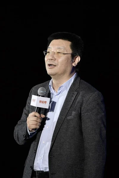Цзян Наньчунь Известный Джейсон Председатель Генеральный Директор Основатель Focus Media — стоковое фото