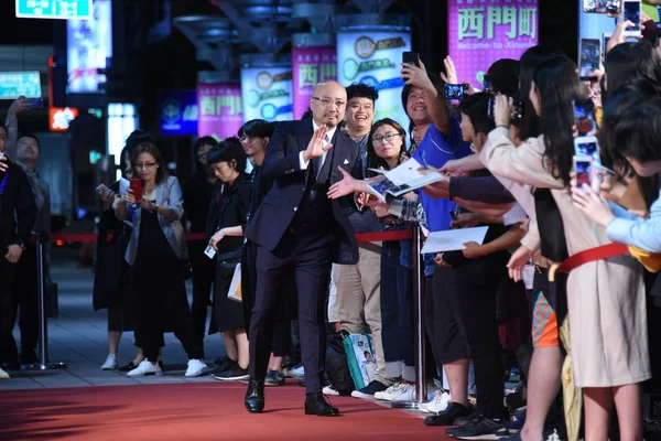 Chinese Actor Zheng Arrives Red Carpet Support His Movie Dying — Stock Photo, Image