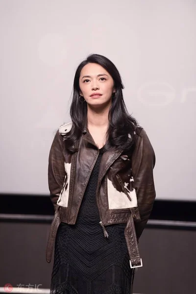 Čínská Herečka Yao Chen Navštěvuje Tiskové Konferenci Její Film Ztratil — Stock fotografie