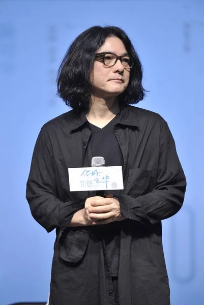 Director Cine Japonés Shunji Iwai Asiste Evento Estreno Para Película — Foto de Stock