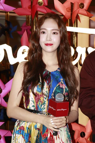 Południowokoreańska Piosenkarka Aktorka Jessica Jung Tak Yeon Uczęszcza Impreza Promocyjna — Zdjęcie stockowe