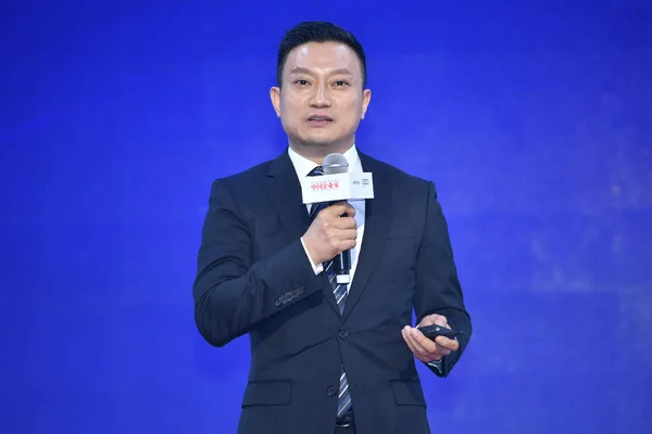 Zhang Ligang Zakladatel Předseda Představenstva Generální Ředitel Ikang Healthcare Group — Stock fotografie