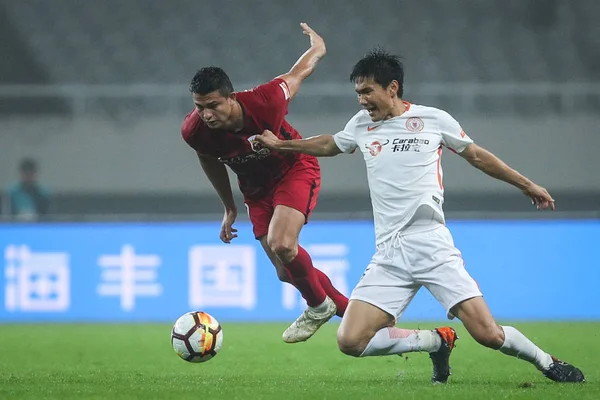 2018 Çin Futbol Birliği Super Lig Sırasında Csi Şanghay Çin — Stok fotoğraf