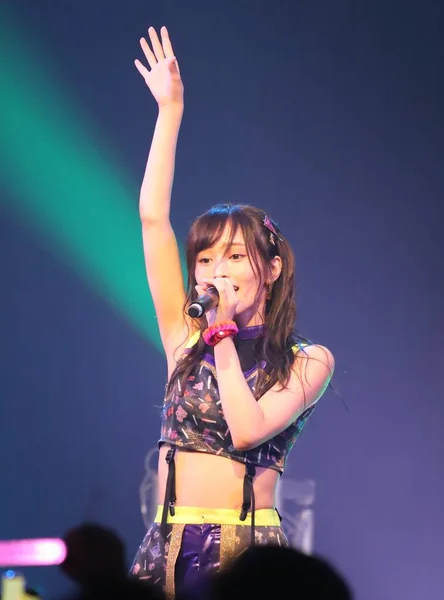Sayaka Yamamoto Japonské Idol Skupiny Nmb48 Provádí Svém Koncertu Během — Stock fotografie