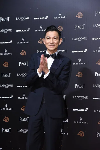 Actor Cantante Hong Kong Andy Lau Llega Alfombra Roja Para — Foto de Stock