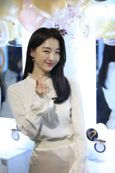 Sydkoreansk Skådespelerska Jang Hee Jin Deltar Ett Evenemang För Elroel — Stockfoto