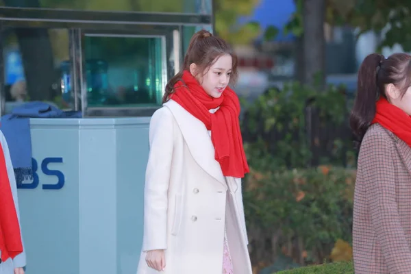 Izone Stilize Grubunun Üyeleri Güney Koreli Kız Bir Kasım 2018 — Stok fotoğraf