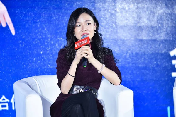 Cecilia Tian Dyrektor Generalny Asystent Tencent Smart Detalicznych Tencent Uczęszcza — Zdjęcie stockowe