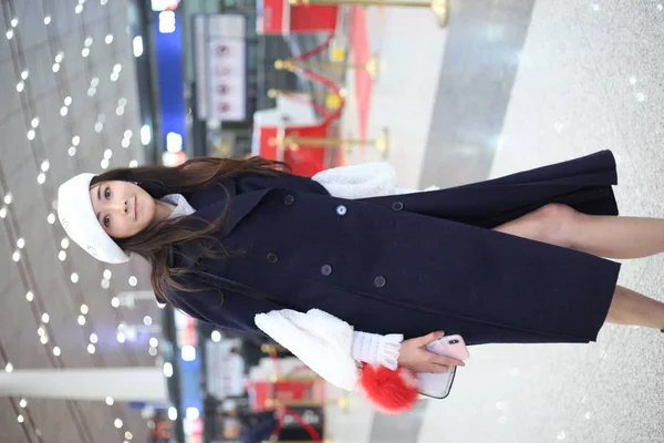 Modella Attrice Taiwanese Lin Chi Ling Fotografata All Aeroporto Internazionale — Foto Stock