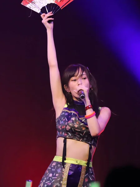 Sayaka Yamamoto Japanese Idol Group Nmb48 Performs Concert Nmb48 Asia — Stock Photo, Image