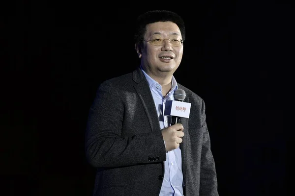 Цзян Наньчунь Известный Джейсон Председатель Генеральный Директор Основатель Focus Media — стоковое фото