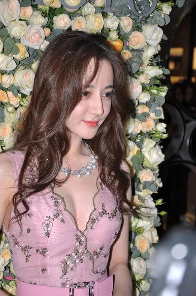 Attrice Uigura Cinese Dilraba Dilmurat Partecipa Alla Cerimonia Apertura Della — Foto Stock