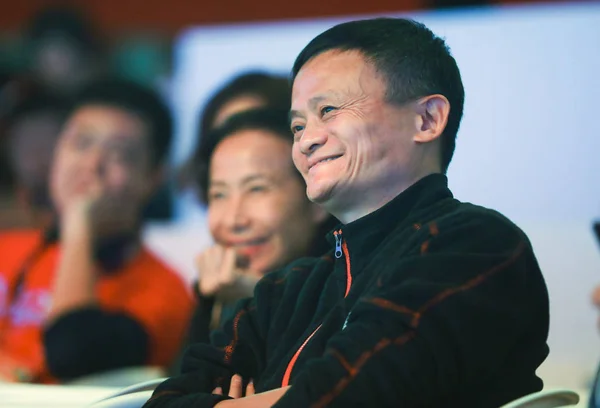 Jack Yun Presidente Alibaba Group Reacciona Después Que Total Gmv —  Fotos de Stock