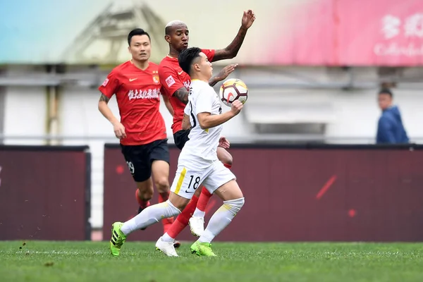 Calciatore Brasiliano Anderson Talisca Semplicemente Talisca Centro Guangzhou Evergrande Taobao — Foto Stock