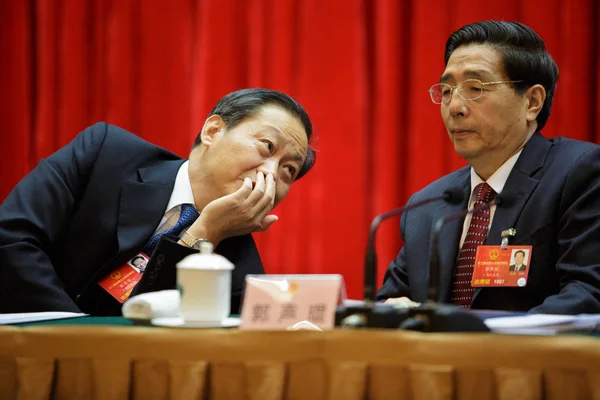 Guo Shengkun Derecha Entonces Ministro Seguridad Del Estado Mss Asiste —  Fotos de Stock