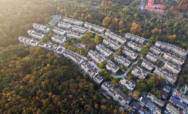 Пейзаж Западного Озера Живописное Место Осенью Городе Ханчжоу Восточный Китай — стоковое фото