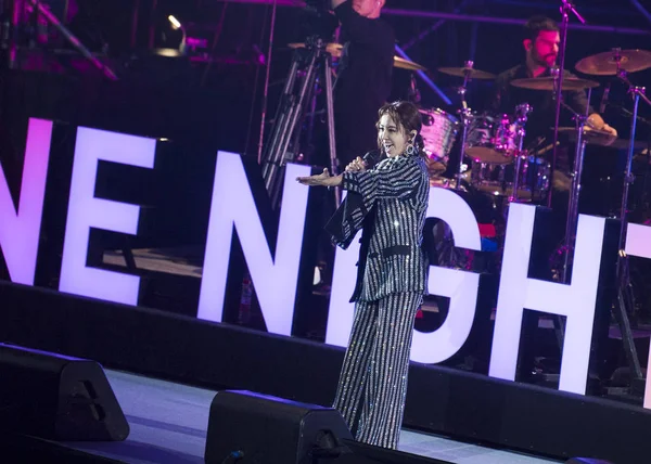 Taiwanesiska Sångerskan Jolin Tsai Utför Den 2018 Natt Välgörenhetskonsert Beijing — Stockfoto