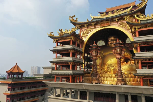 Una Vista Del Yun Tian Gong Conocido Como Palacio Potala —  Fotos de Stock