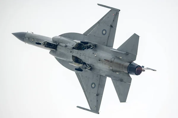Jato Caça Thunder Xiaolong Fierce Dragon Força Aérea Paquistanesa Participa — Fotografia de Stock