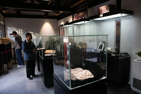 Vista Interna Del Museo Dongsi Hutong Presso Comunità Dongsi Nel — Foto Stock
