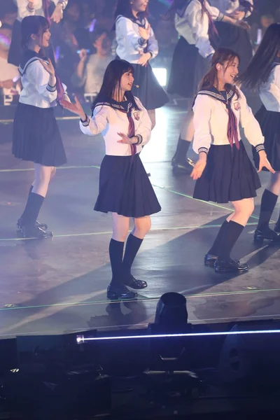 Saito Asuka Center Other Members Japanese Girl Idol Group Nogizaka46 — 图库照片