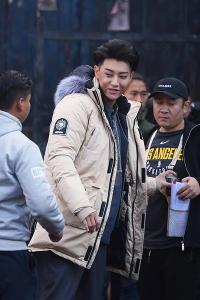 Chinese Actor Huang Zitao Better Known Tao Pictured Filming Session — Stock Photo, Image