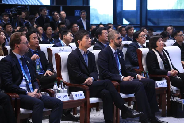 Robin Yanhong Presidente Ceo Baidu Inc Participa Sub Fórum Nova — Fotografia de Stock