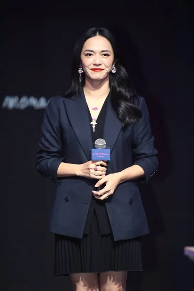 Actriz China Yao Chen Asiste Evento Lanzamiento Colección Apm Monaco —  Fotos de Stock
