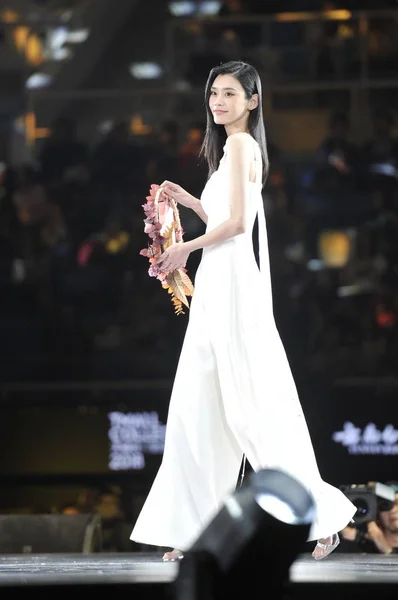 Victoria Secret Angel Modelo China Mengyao Más Conocida Como Ming — Foto de Stock