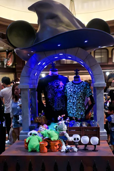View Hong Kong Disneyland Preparation Umcoming Halloween Festival Hong Kong — Stock Photo, Image