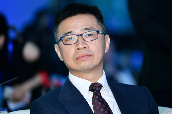 Usługi Tmall Prezydent Jing Jie Uczęszcza 2018 Chiny Przedsiębiorca Szczyt — Zdjęcie stockowe