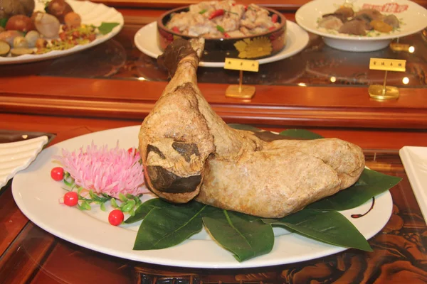 Colorful Stones Resembling Banquet Dishes Display Strange Stone Museum Hami — Stock Photo, Image