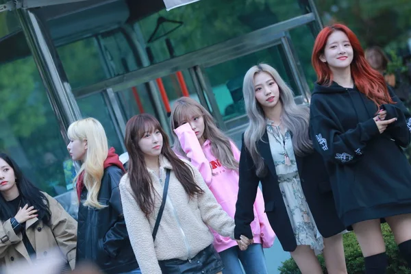 Membros Girl Group Sul Coreano Chinês Cosmic Girls Também Conhecido — Fotografia de Stock