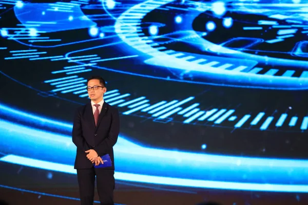 Ронг Yongkang Aws Глобальний Віце Президент Aws Китай Виконавчий Директор — стокове фото
