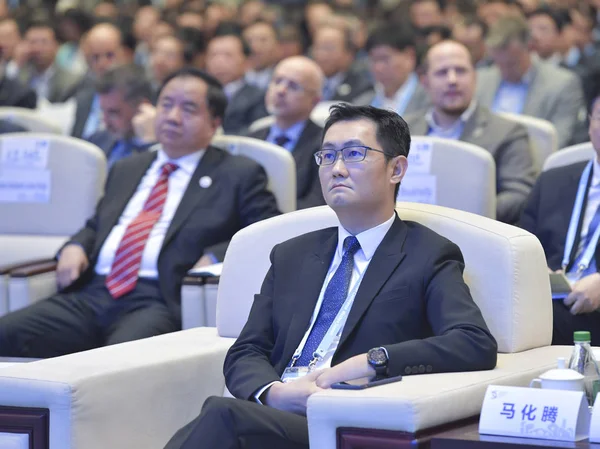 Pony Huateng Presidente Ceo Tencent Holdings Ltd Asiste Ceremonia Apertura —  Fotos de Stock