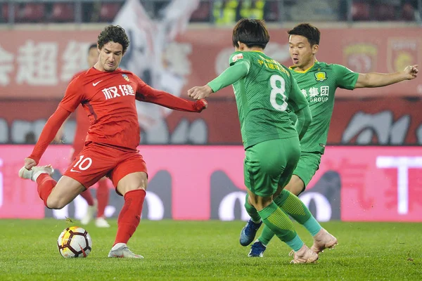 Alexandre Rodrigues Silva Brezilyalı Futbol Oyuncu Pato Bilinen Beijing Sinobo — Stok fotoğraf