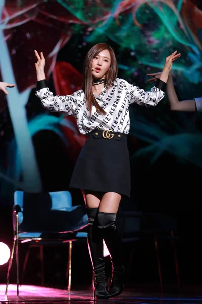 Cantante Actriz Kwon Conocida Como Yuri Del Grupo Femenino Surcoreano — Foto de Stock