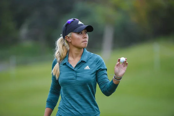 Danielle Kang Degli Stati Uniti Gareggia Durante Ultimo Della Buick — Foto Stock