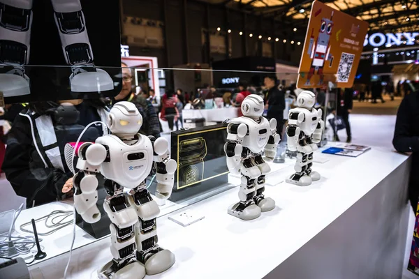 Robots Ubtech Exhiben Durante Appliance Electronics World Expo 2018 Awe — Foto de Stock