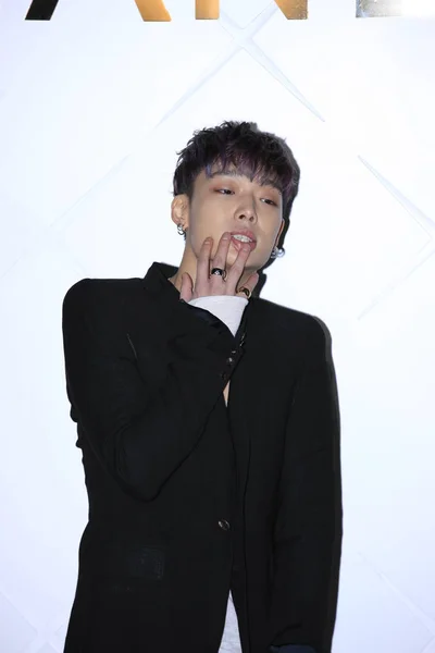 Bobby South Korean Boy Band Ikon Attends Promotional Event Chanel — Stock Photo, Image